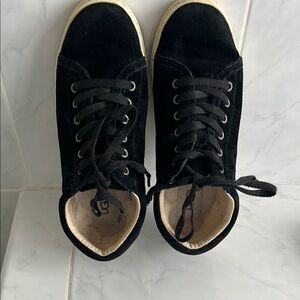 Ugg Black Suede Women's Sneakers